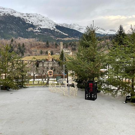 Casa Dorino - Luogo Idilliaco, Ideale Per Famiglie, Terrazza Ed Ampio Giardino, Vista Montagne, Sauna Privata Rodi Bagian luar foto