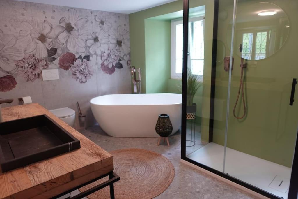 Casa Dorino - Luogo Idilliaco, Ideale Per Famiglie, Terrazza Ed Ampio Giardino, Vista Montagne, Sauna Privata Rodi Bagian luar foto
