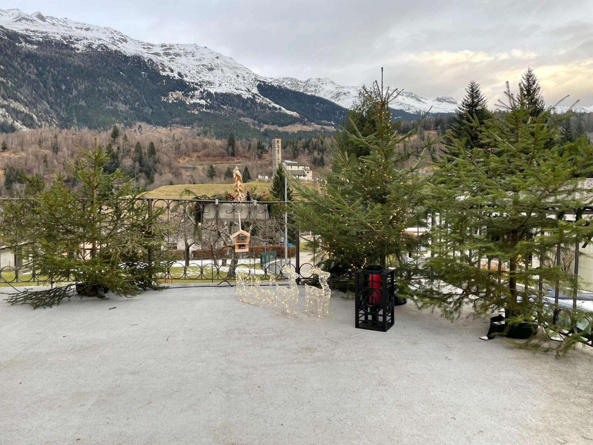 Casa Dorino - Luogo Idilliaco, Ideale Per Famiglie, Terrazza Ed Ampio Giardino, Vista Montagne, Sauna Privata Rodi Bagian luar foto